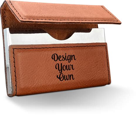 double sided business card holder.